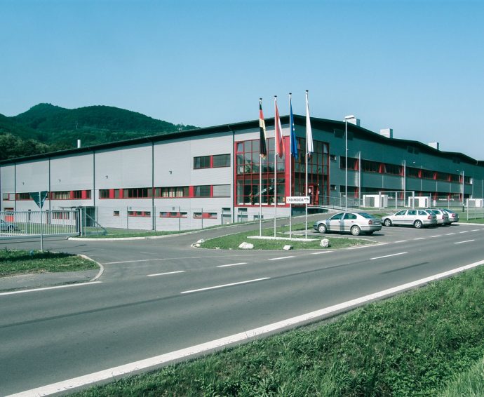 Auf diesem Bild befindet sich die Produktionsstätten Tubex Slovakia.